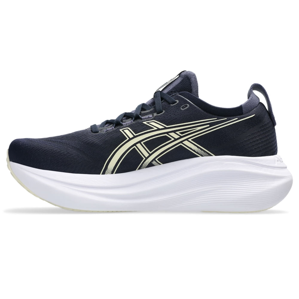 Tênis ASICS GEL-Nimbus 27 - Masculino - Azul/Bege detalhe do produto - 1011B958-403
