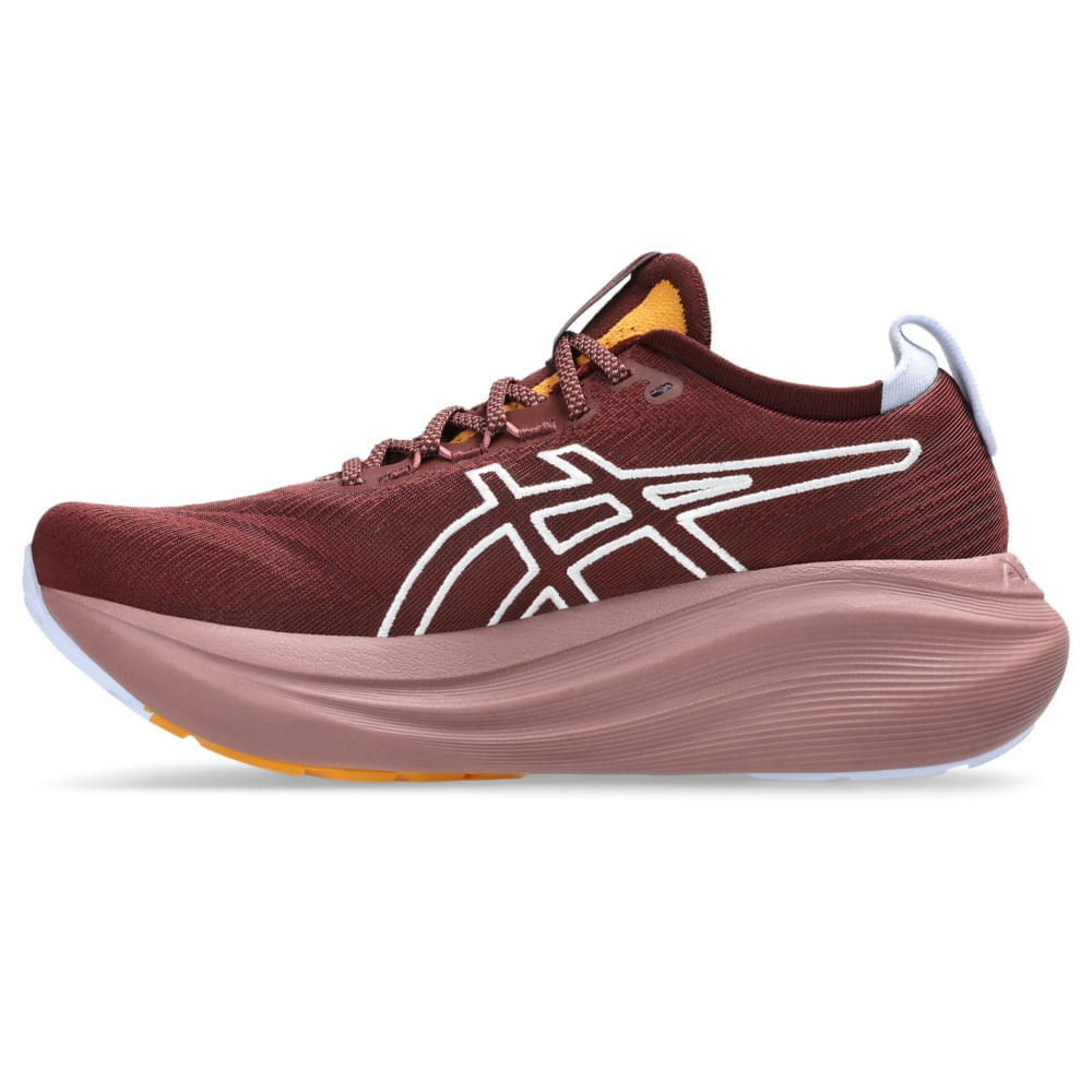 Tênis ASICS GEL-Nimbus 27 Tr - Feminino - Marrom detalhe do produto - 1012B908-600