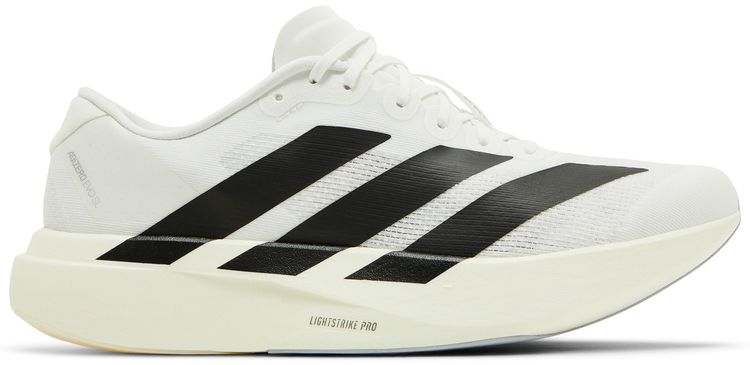 Tênis Masculino adidas Adizero Evo SL White Black - JH6206 - Lateral Exterior