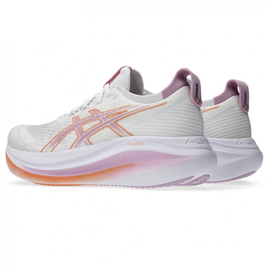 Asics Gel - Nimbus 27 - Branco/Lilás