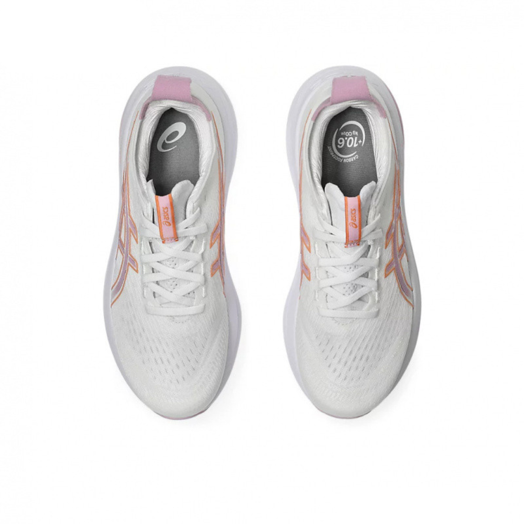 Asics Gel - Nimbus 27 - Branco/Lilás