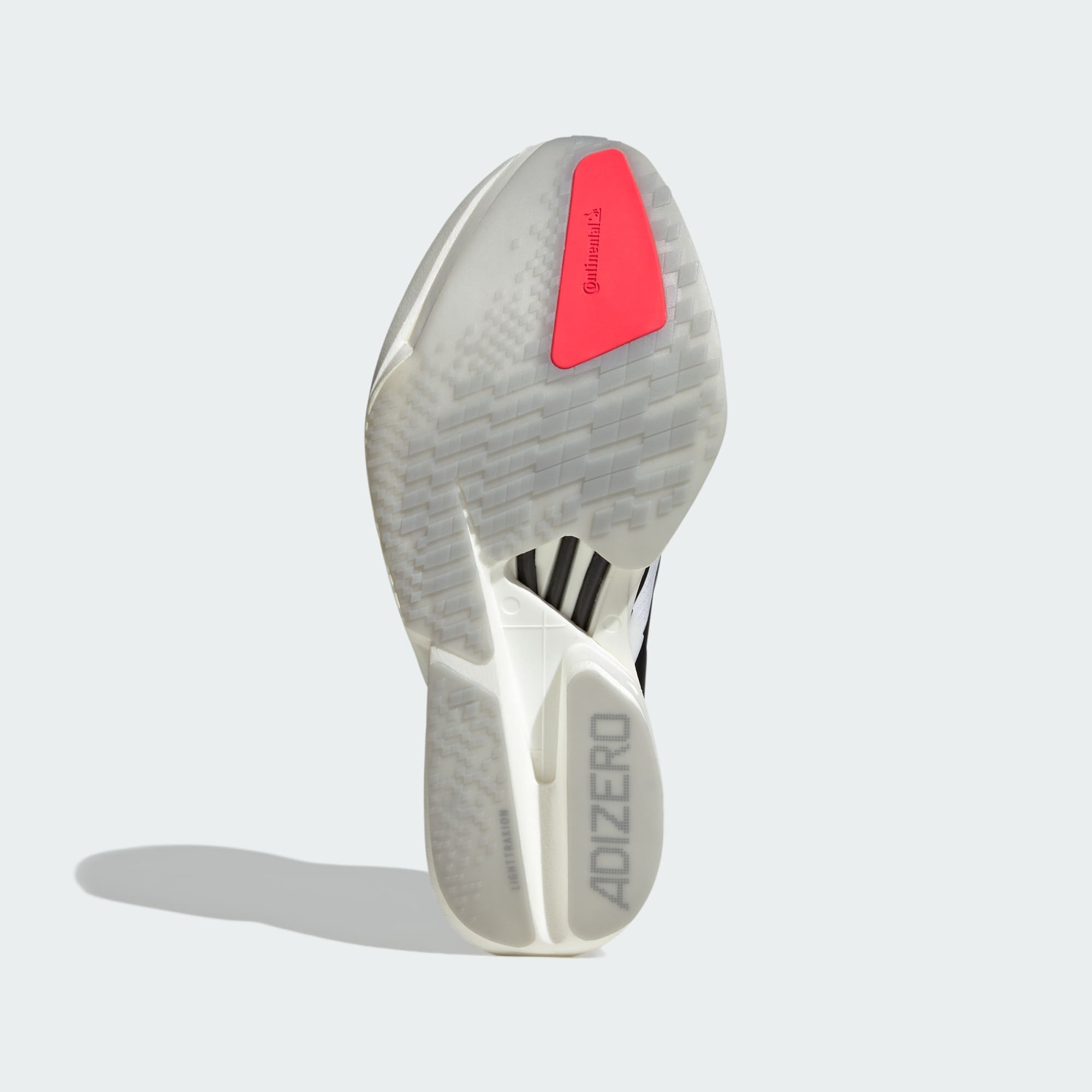 Tênis Feminino adidas Adizero Adios Pro 4 Cloud White / Core Black - JR1163 - Vista Calcanhar