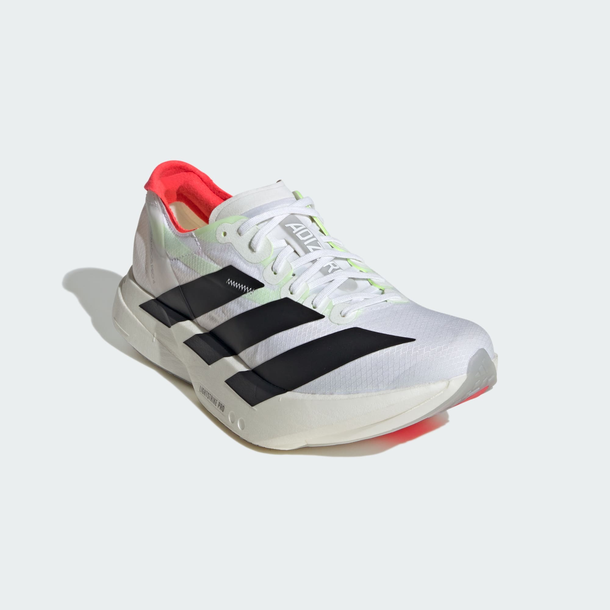 Tênis Feminino adidas Adizero Adios Pro 4 Cloud White / Core Black - JR1163 - Vista Frente