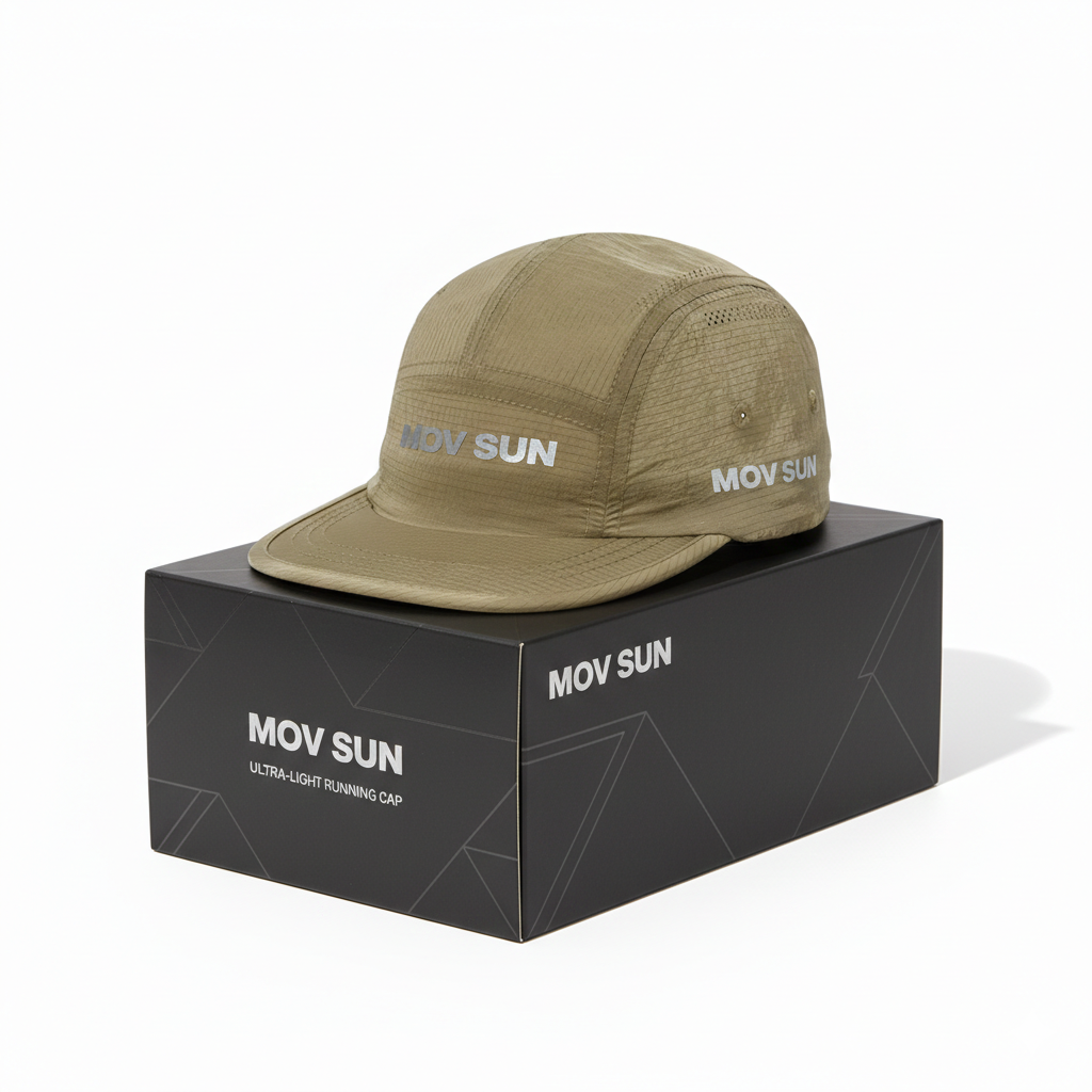 Boné Esportivo Mov Sun Terracota Ajustável - Tecido Dry Fit Ultra Leve