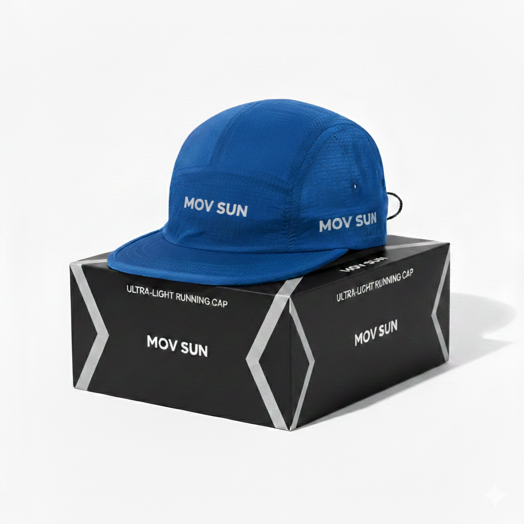 Boné Esportivo Mov Sun Azzul Shapire  - Dry fit