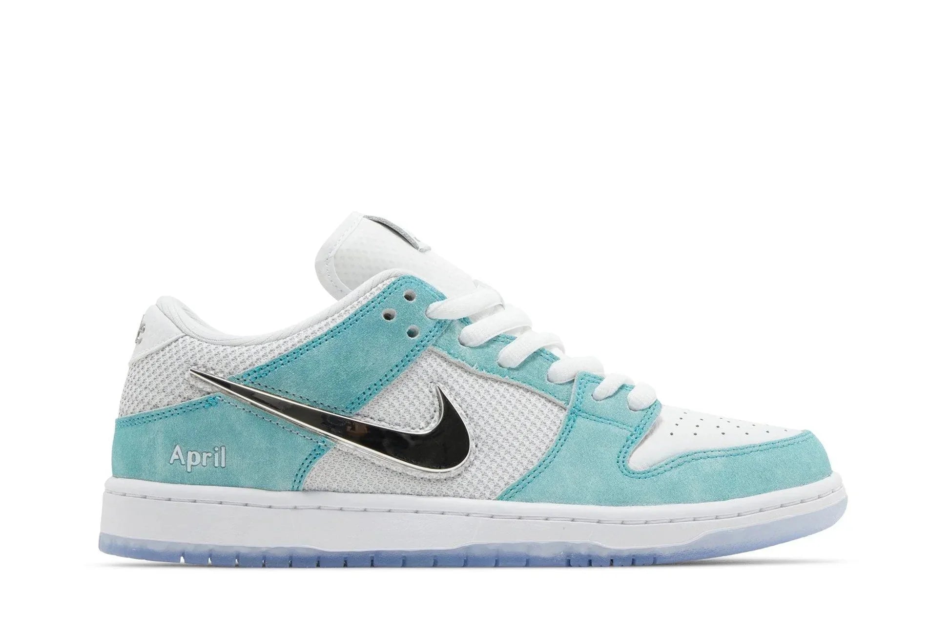April Skateboards x Nike SB Dunk Low Turbo Green Azul - Meireles Sport