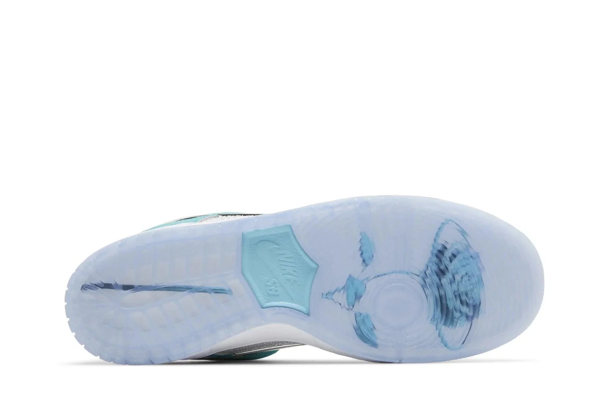 April Skateboards x Nike SB Dunk Low Turbo Green Azul - Meireles Sport