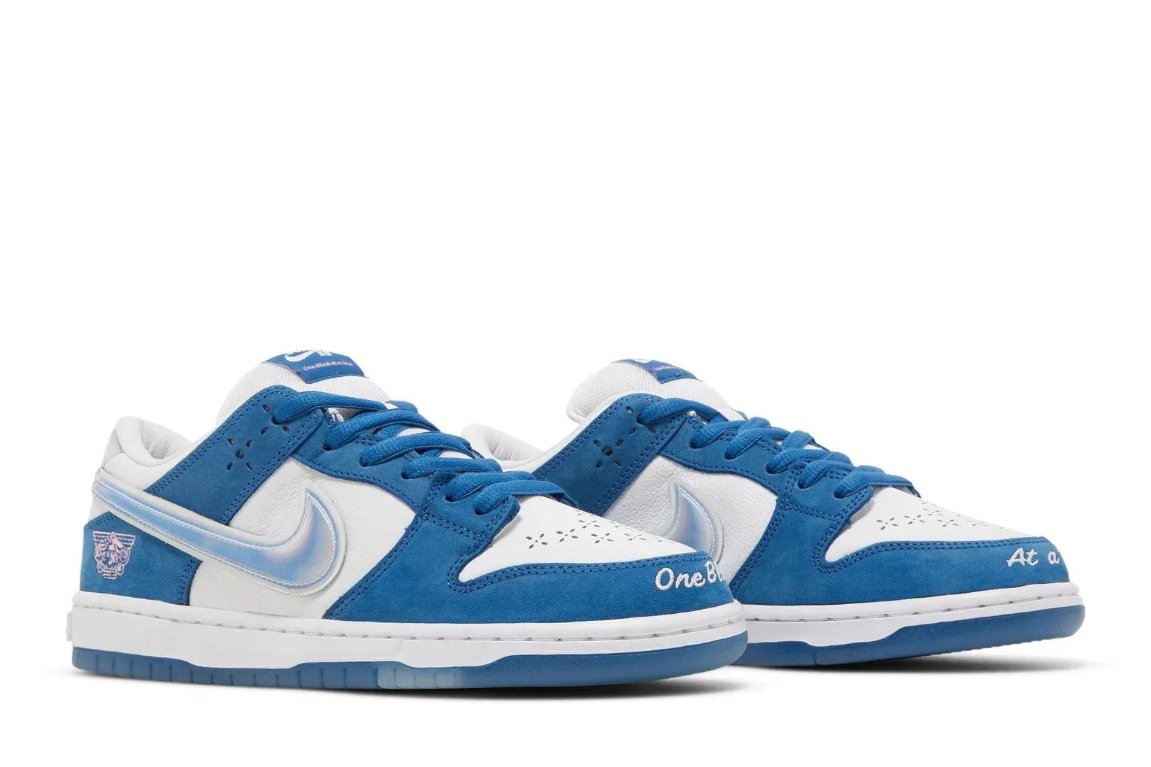 Born Raised x Nike SB Dunk Low One Block At A Time Azul - Meireles Sport
