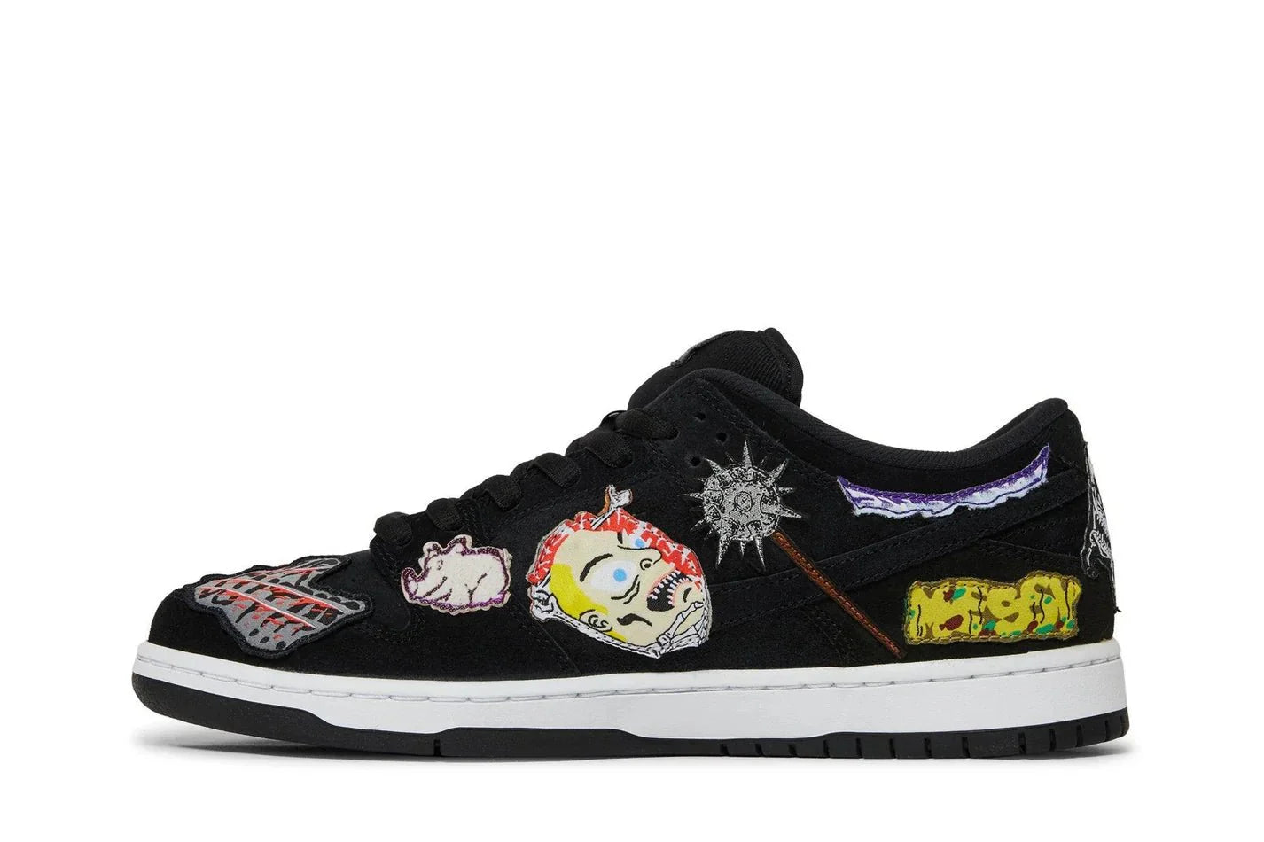 Neckface x Nike SB Dunk Low Pro Black Preto - Meireles Sport