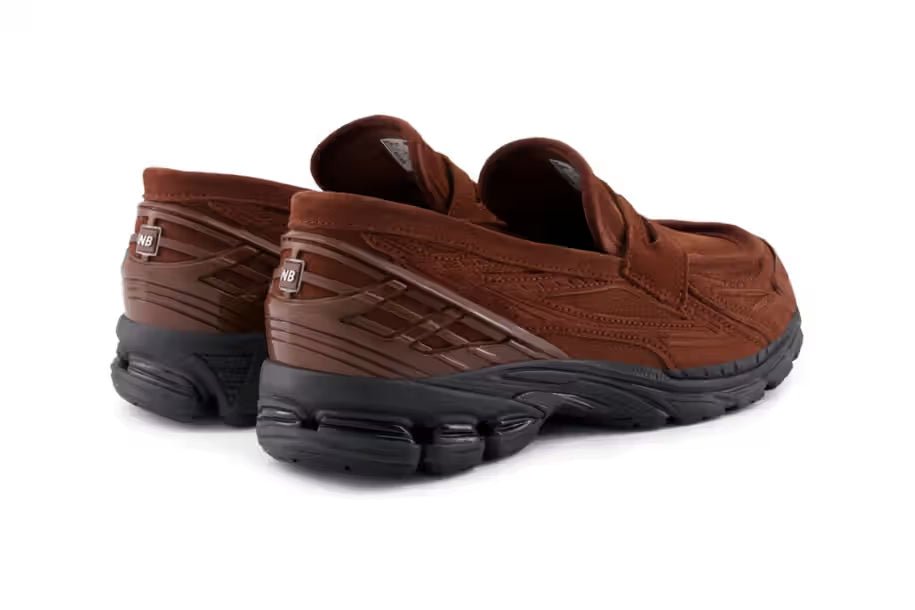 New Balance 1906L Rich Oak Suede Camurça Slip - on Marrom - Meireles Sport