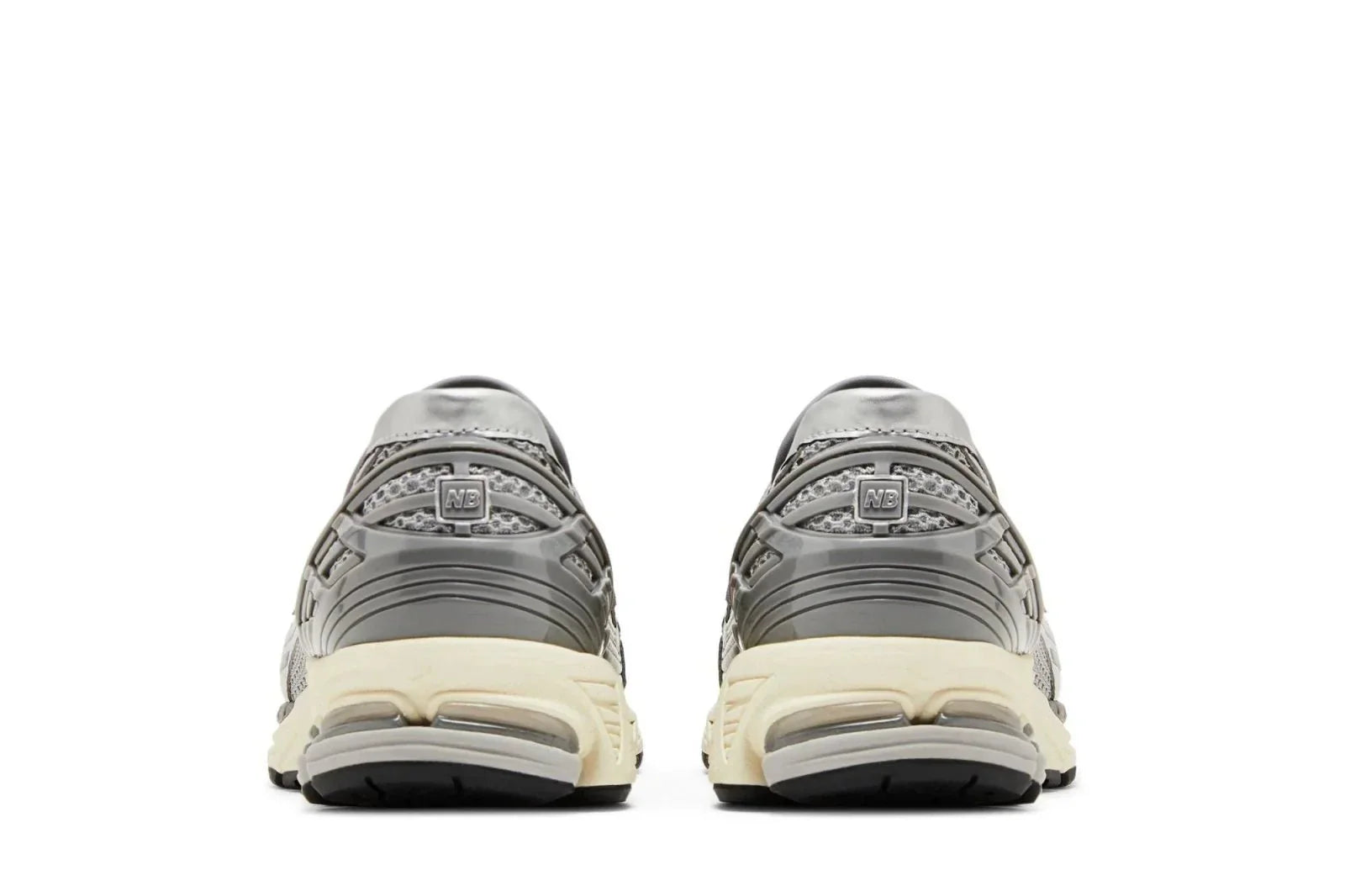 New Balance 1906L Silver Shadow Grey Mesh Sintético Slip - on Prata - Meireles Sport