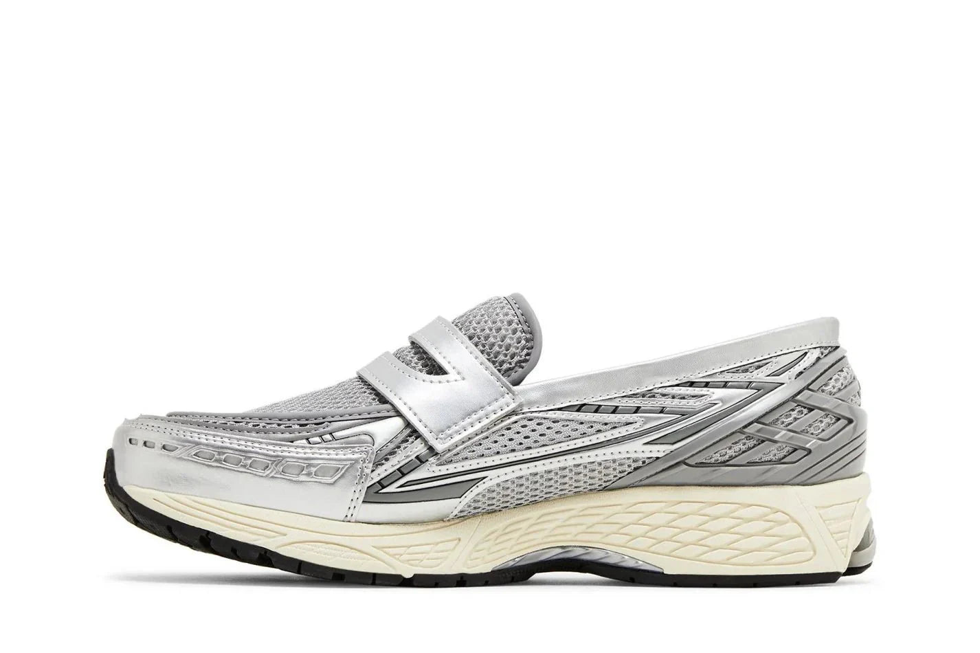 New Balance 1906L Silver Shadow Grey Mesh Sintético Slip - on Prata - Meireles Sport
