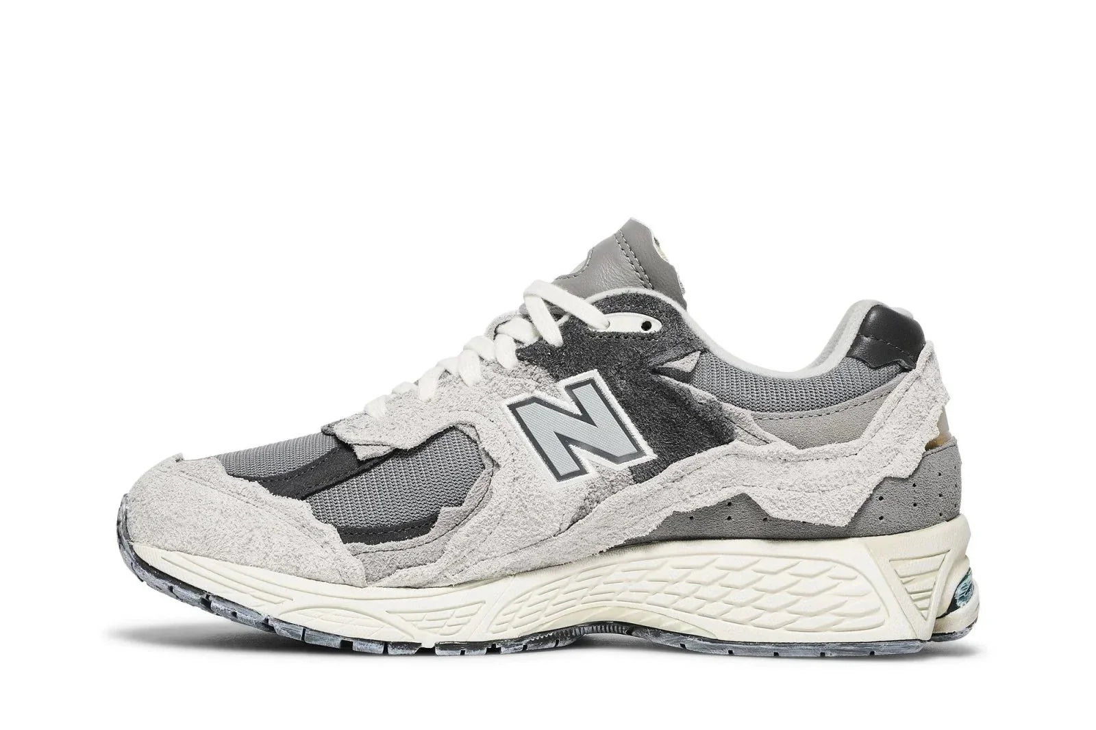 New Balance 2002R Protection Pack Rain Cloud Suede Mesh Cinza - Meireles Sport