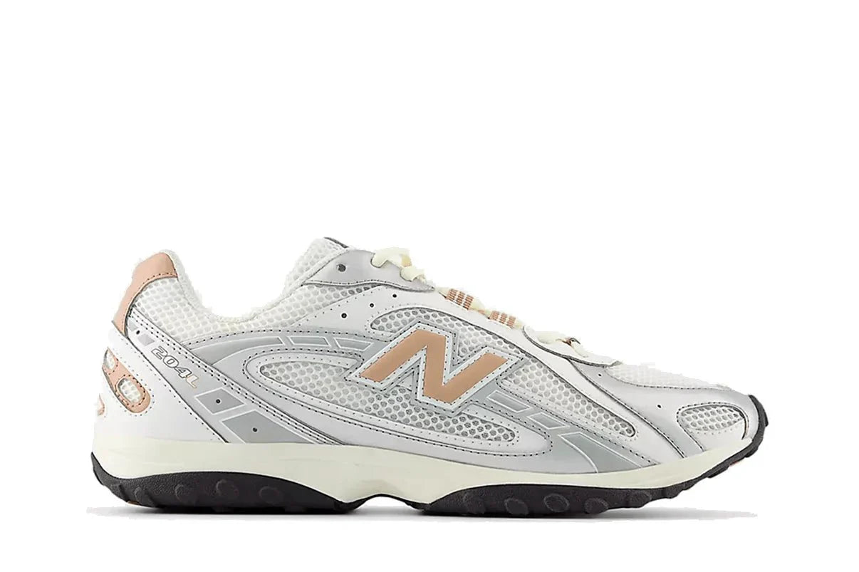 New Balance 204L Silver Metallic Flat Taupe Prateado - Meireles Sport