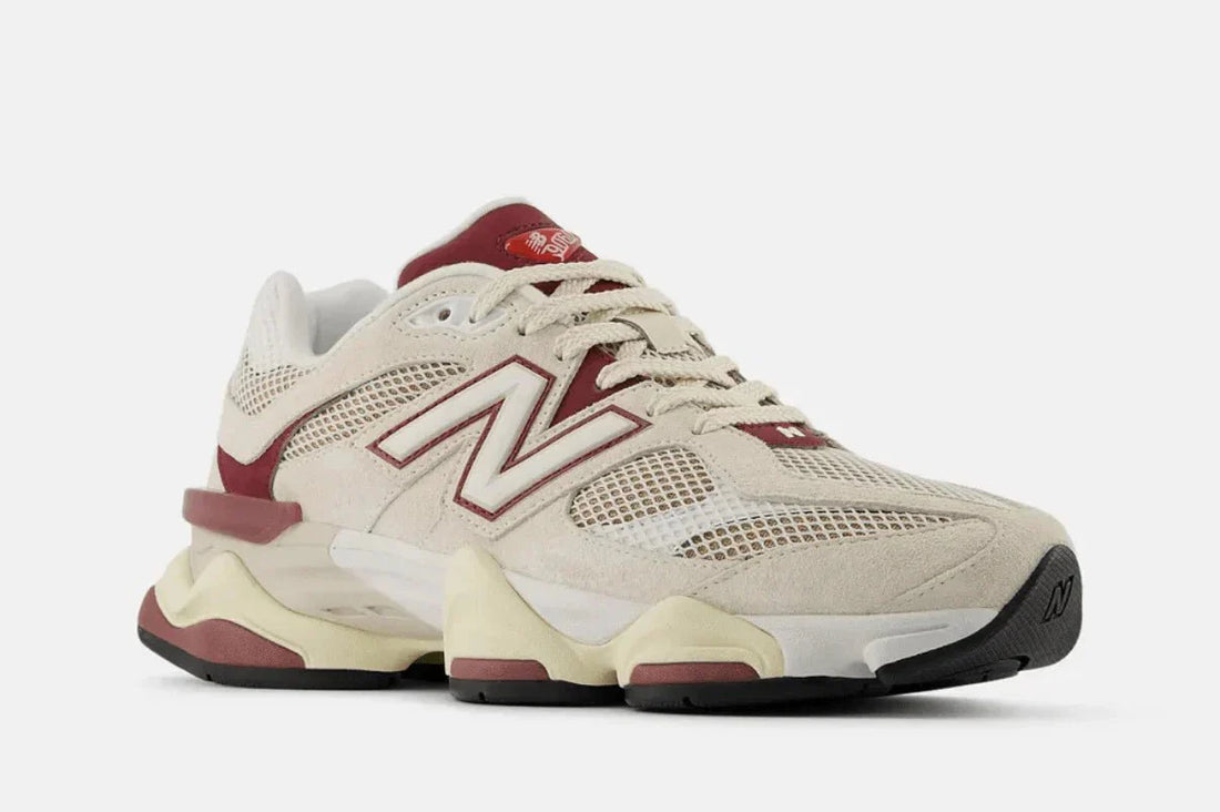 New Balance 9060 'Linen Burgundy' Bege - Meireles Sport