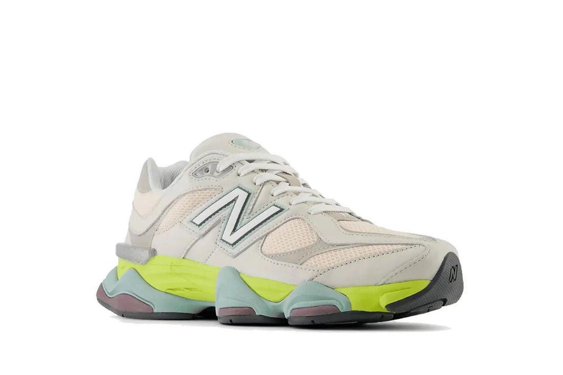 New Balance 9060 Moonbeam Vintage Rose Lime Colorido - Meireles Sport