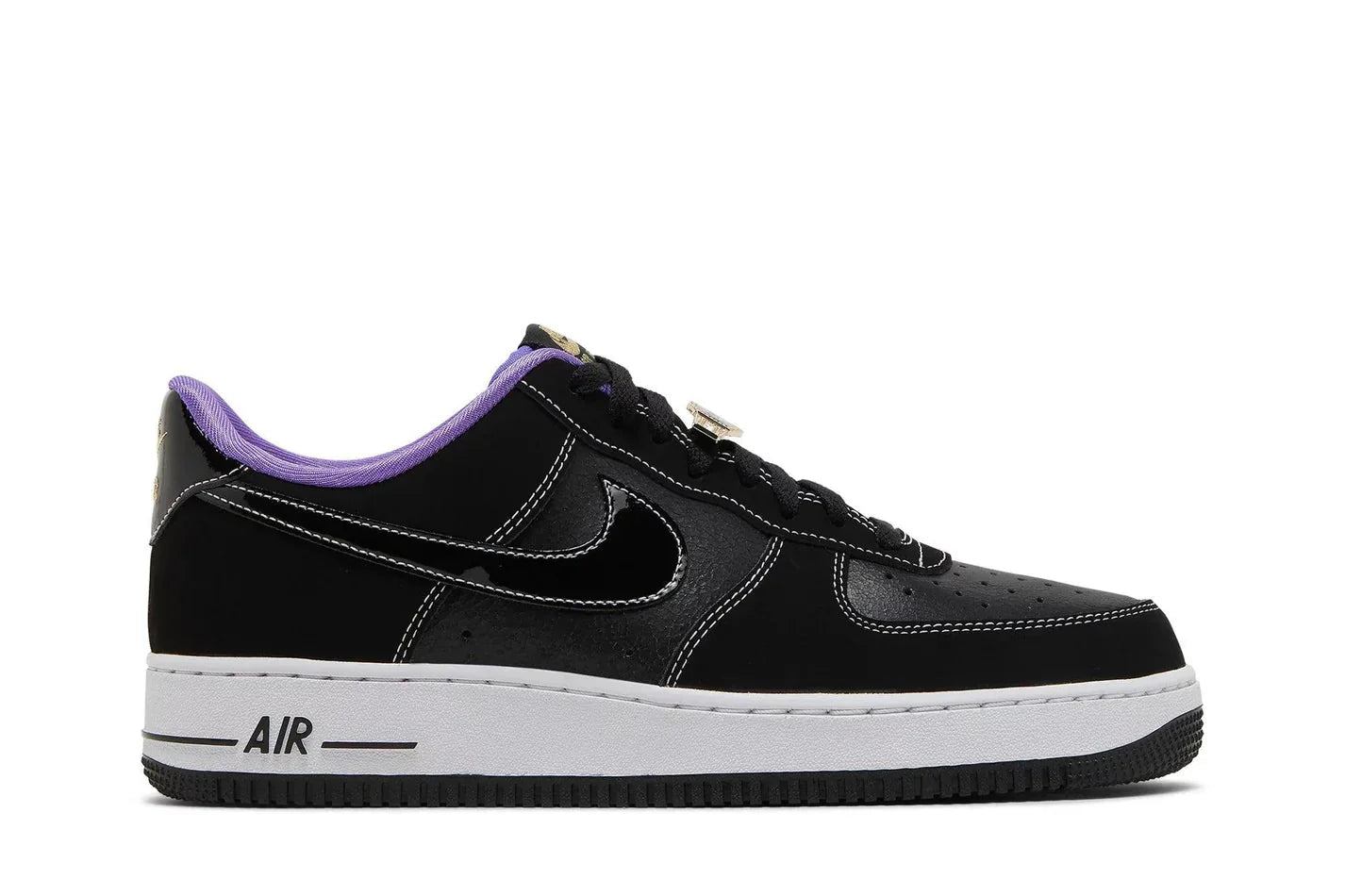 Nike Air Force 1 Low World Champ Lakers Preto - Meireles Sport