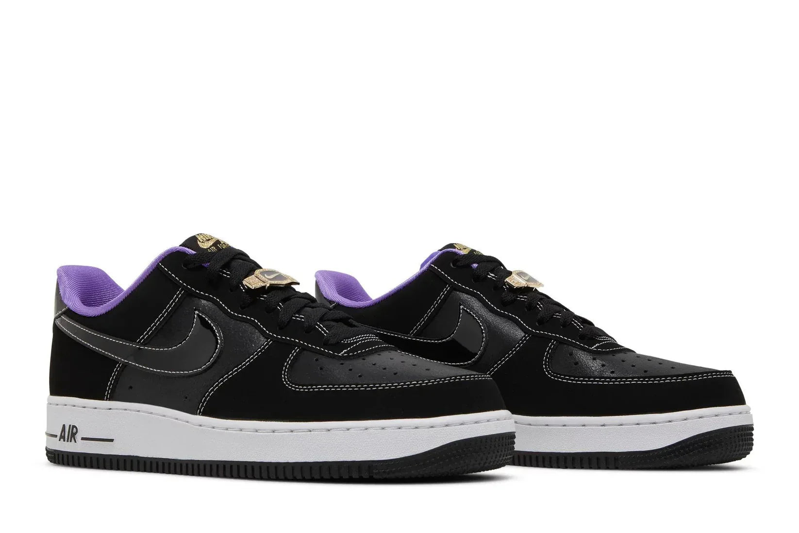 Nike Air Force 1 Low World Champ Lakers Preto - Meireles Sport