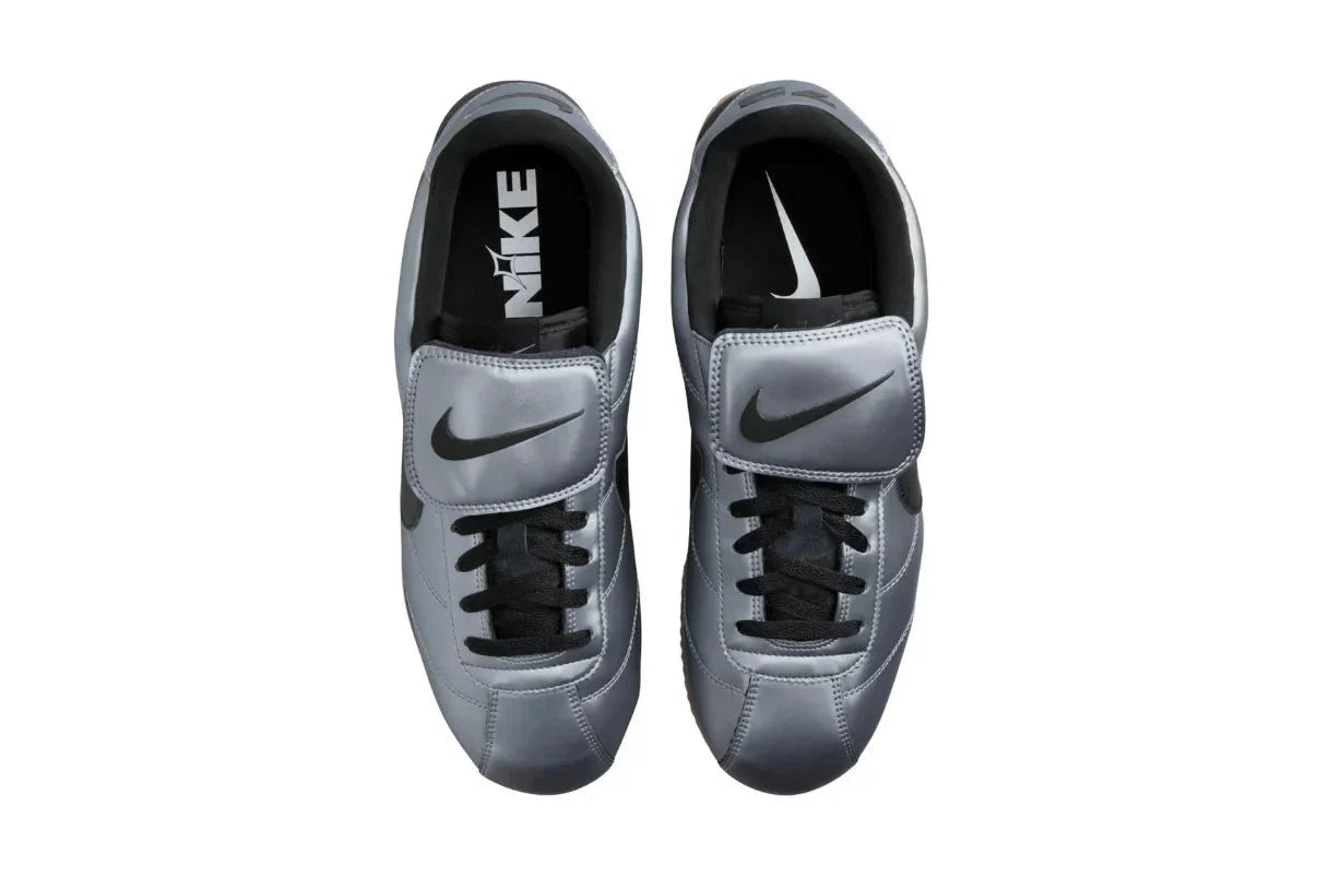 Nike Cortez SE Tiempo Pack Metallic Cool Grey Cinza - Meireles Sport