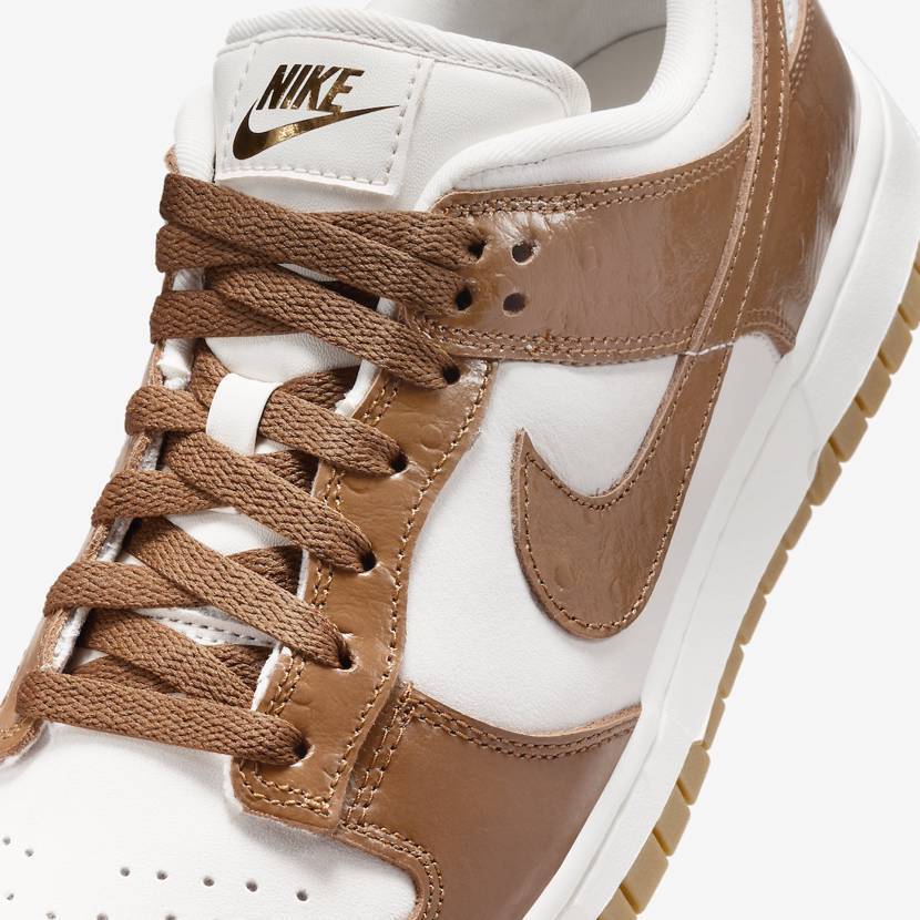 Nike Dunk Low Lx Brown Ostrich Marrom - Meireles Sport