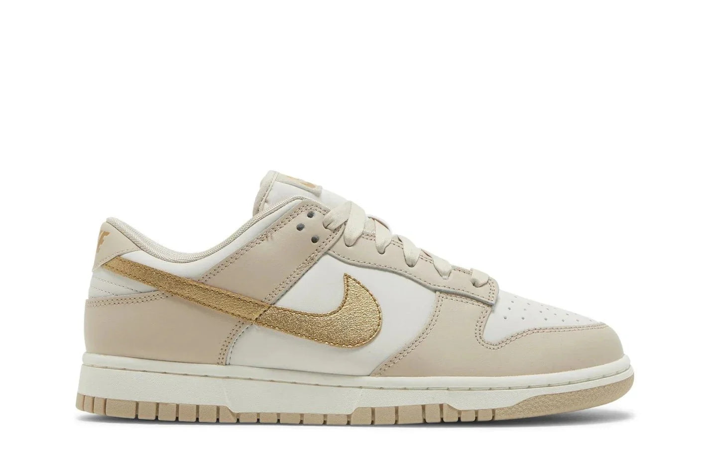 Nike Dunk Low Phantom Metallic Gold Dourado - Meireles Sport