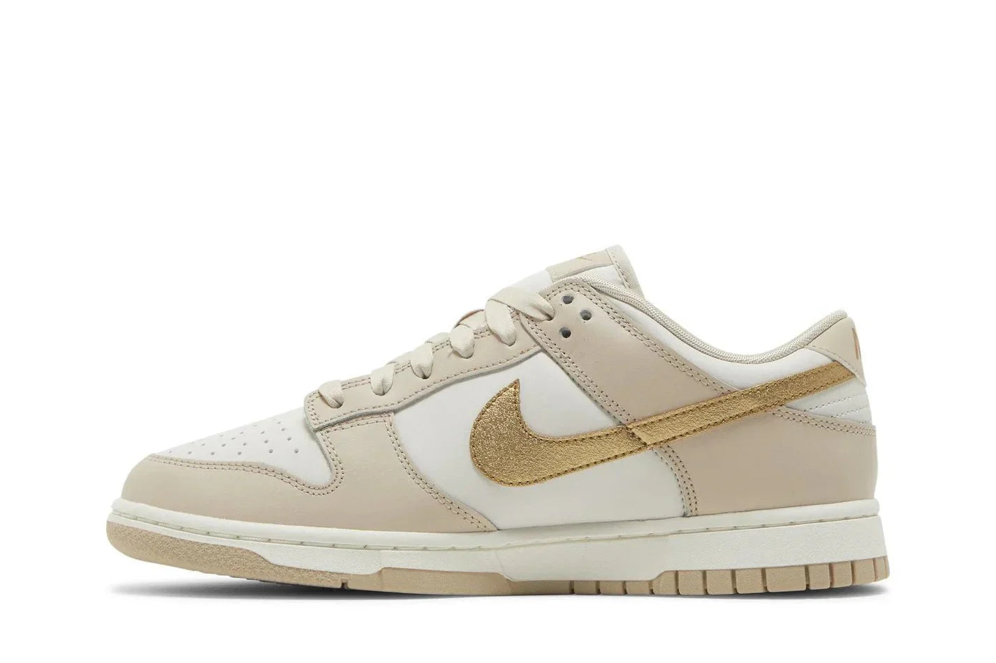 Nike Dunk Low Phantom Metallic Gold Dourado - Meireles Sport