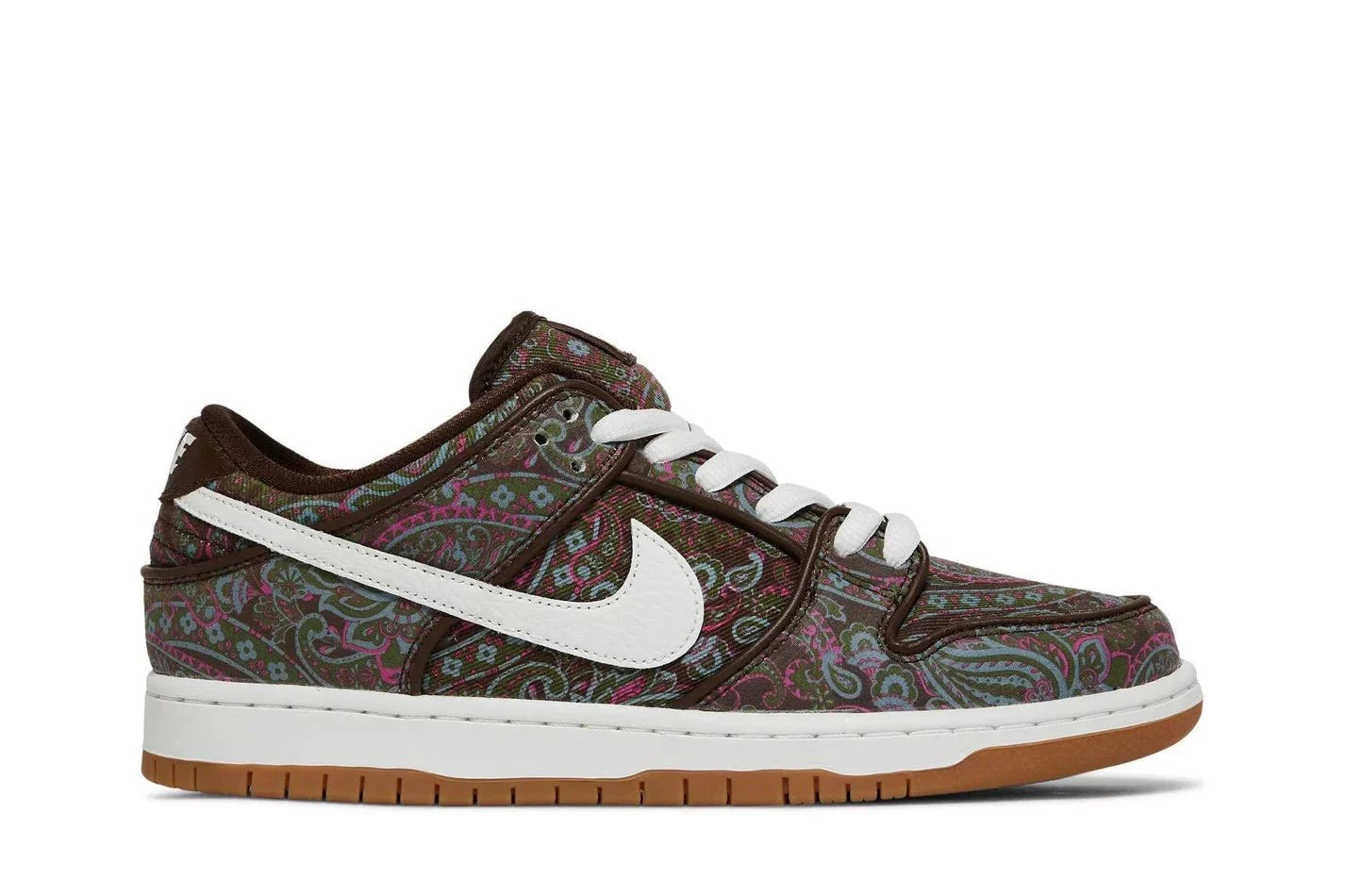 Nike SB Dunk Low PRM Paisley Brown Marrom - Meireles Sport