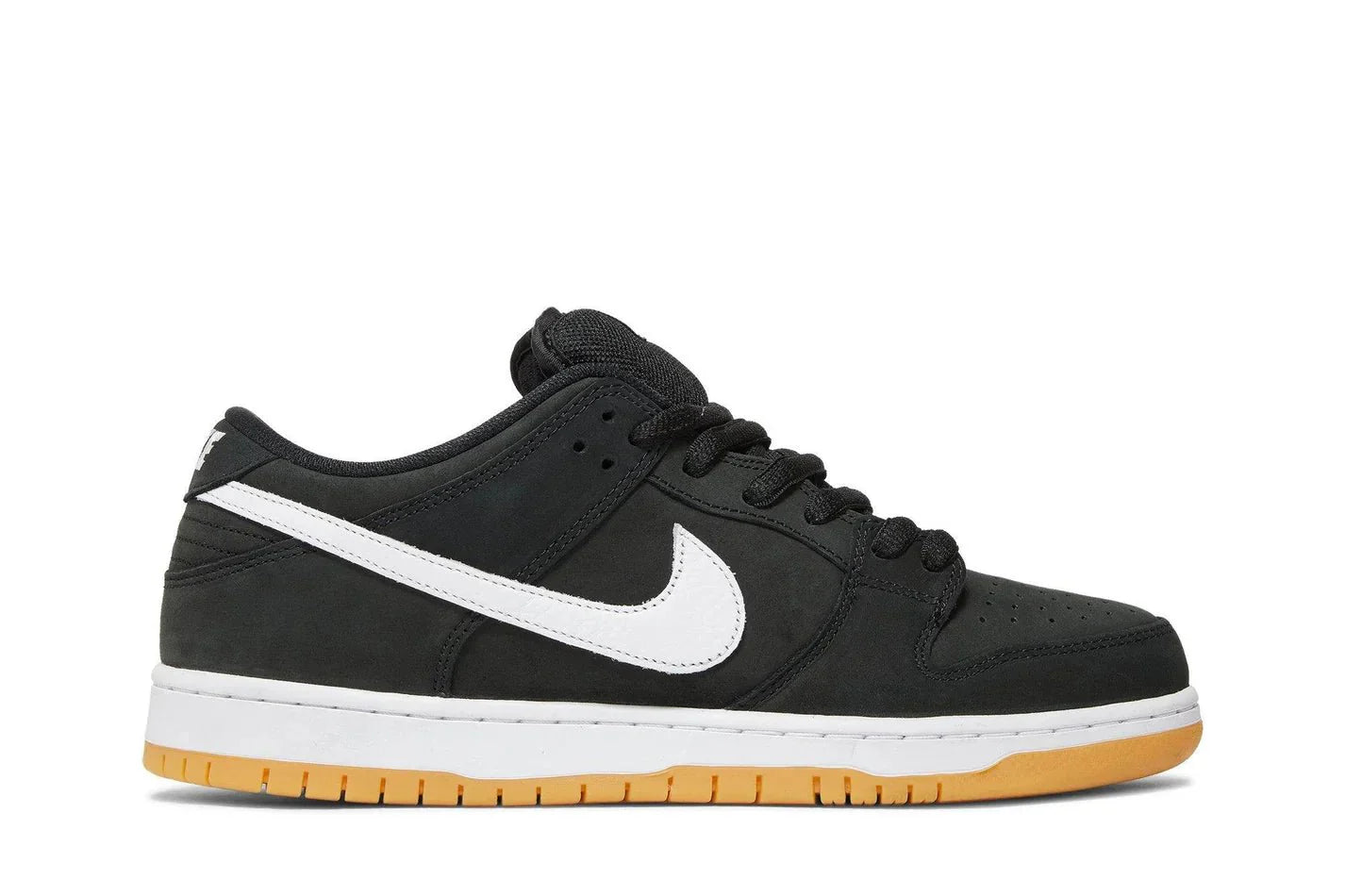 Nike SB Dunk Low Pro ISO Black Gum Preto - Meireles Sport