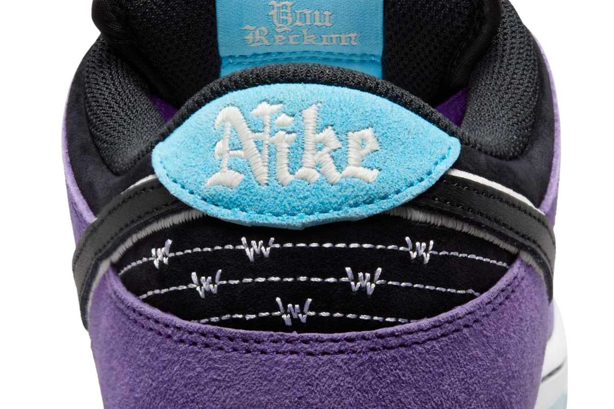 Nike SB Dunk Low Pro x Hayley Wilson Black and Court Purple Roxo - Meireles Sport
