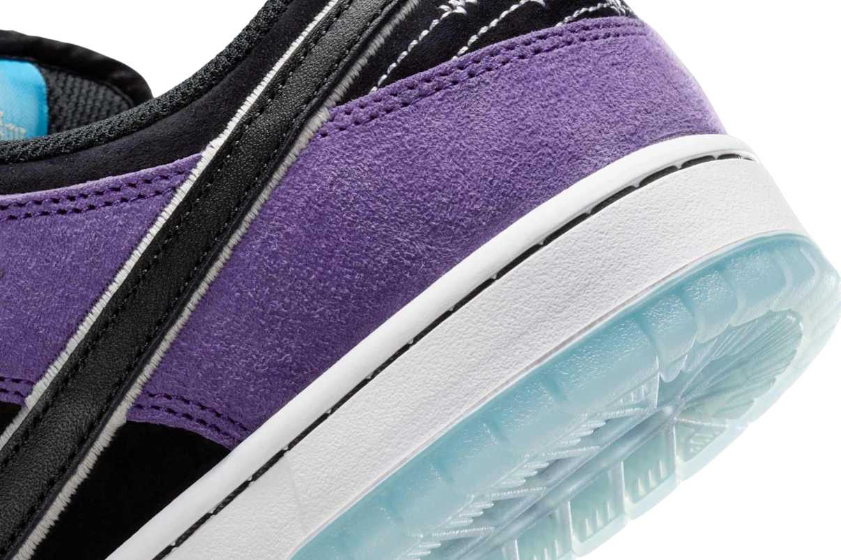 Nike SB Dunk Low Pro x Hayley Wilson Black and Court Purple Roxo - Meireles Sport