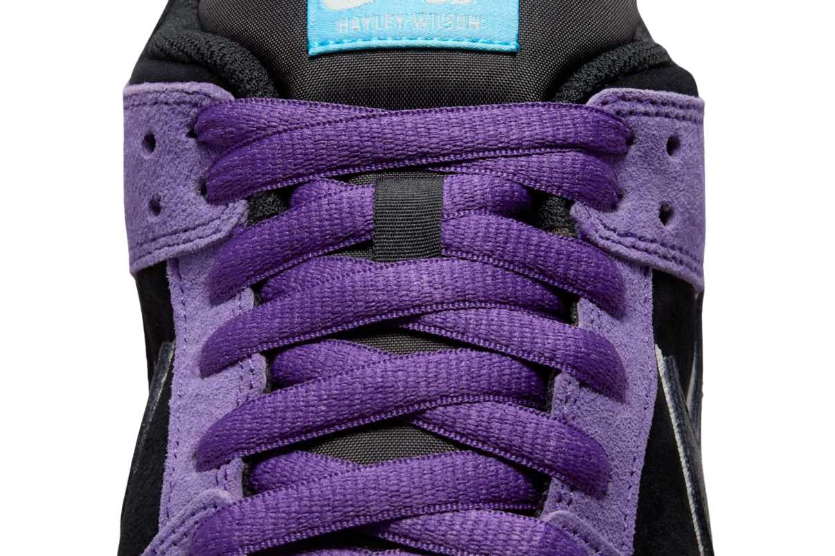 Nike SB Dunk Low Pro x Hayley Wilson Black and Court Purple Roxo - Meireles Sport