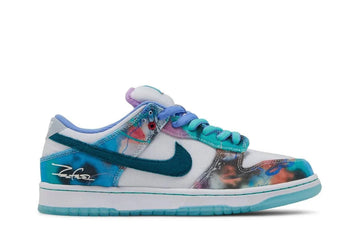Nike Sb Dunk Low x Futura Skateboard Bleached Aqua Azul - Meireles Sport