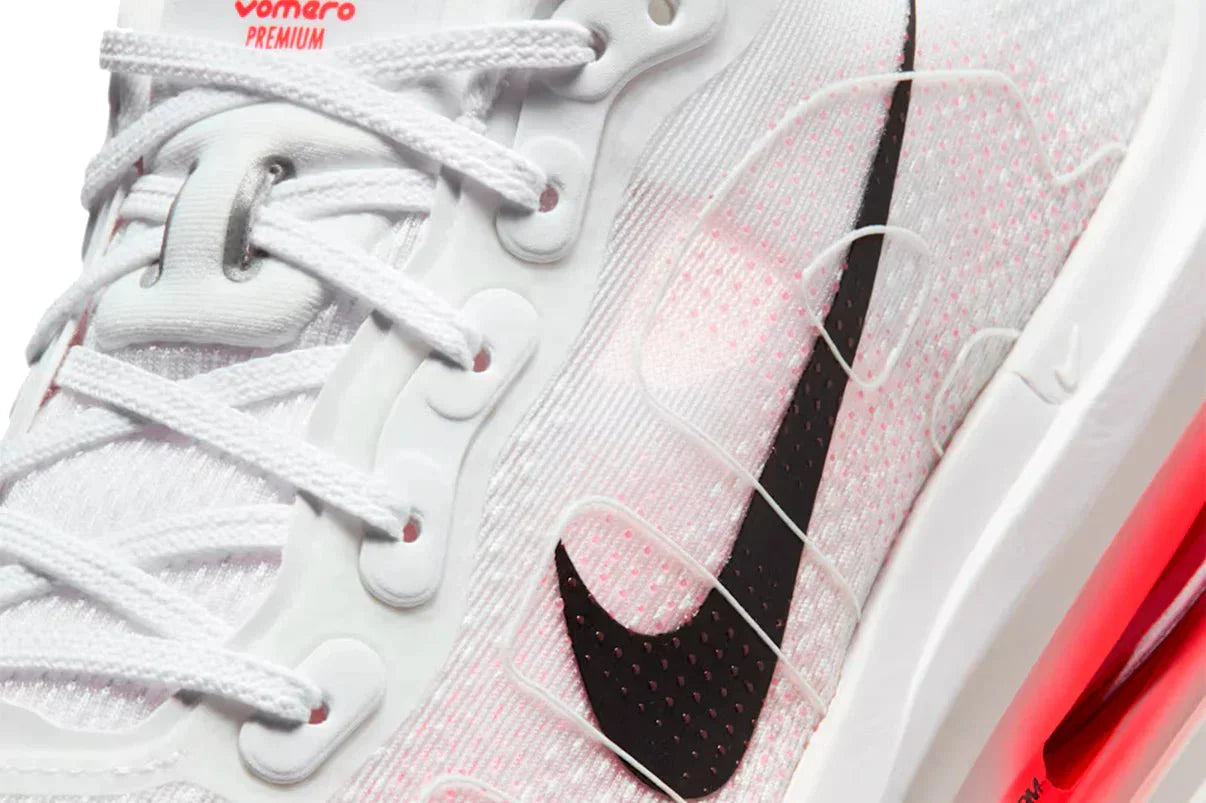 Nike Vomero Premium White Bright Crimson Branco - Meireles Sport