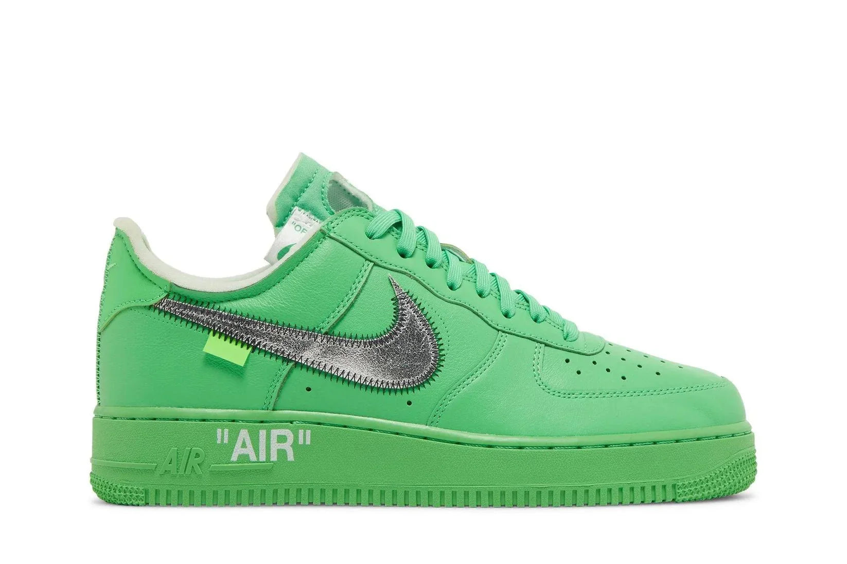 Off - White x Nike Air Force 1 Low Green Brooklyn Verde - Meireles Sport