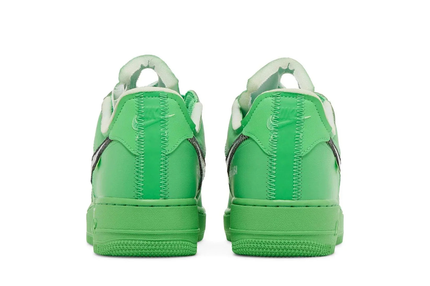 Off - White x Nike Air Force 1 Low Green Brooklyn Verde - Meireles Sport