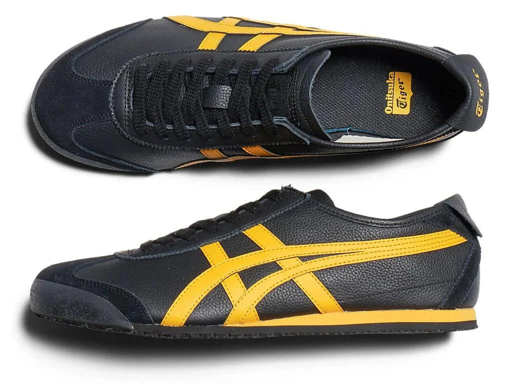 Onitsuka Tiger Mexico 66 Black Yellow Preto - Meireles Sport