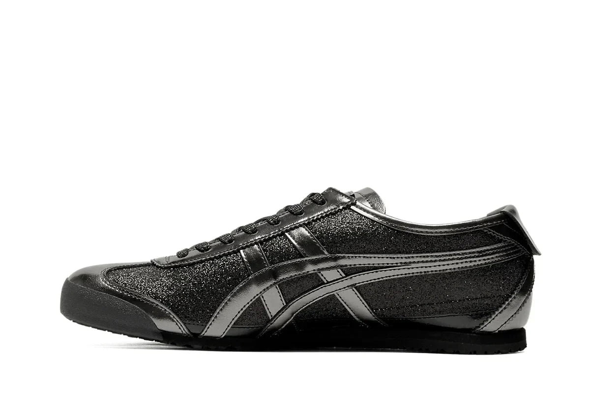 Onitsuka Tiger Mexico 66 Glitter Pack Black Gunmetal Preto - Meireles Sport