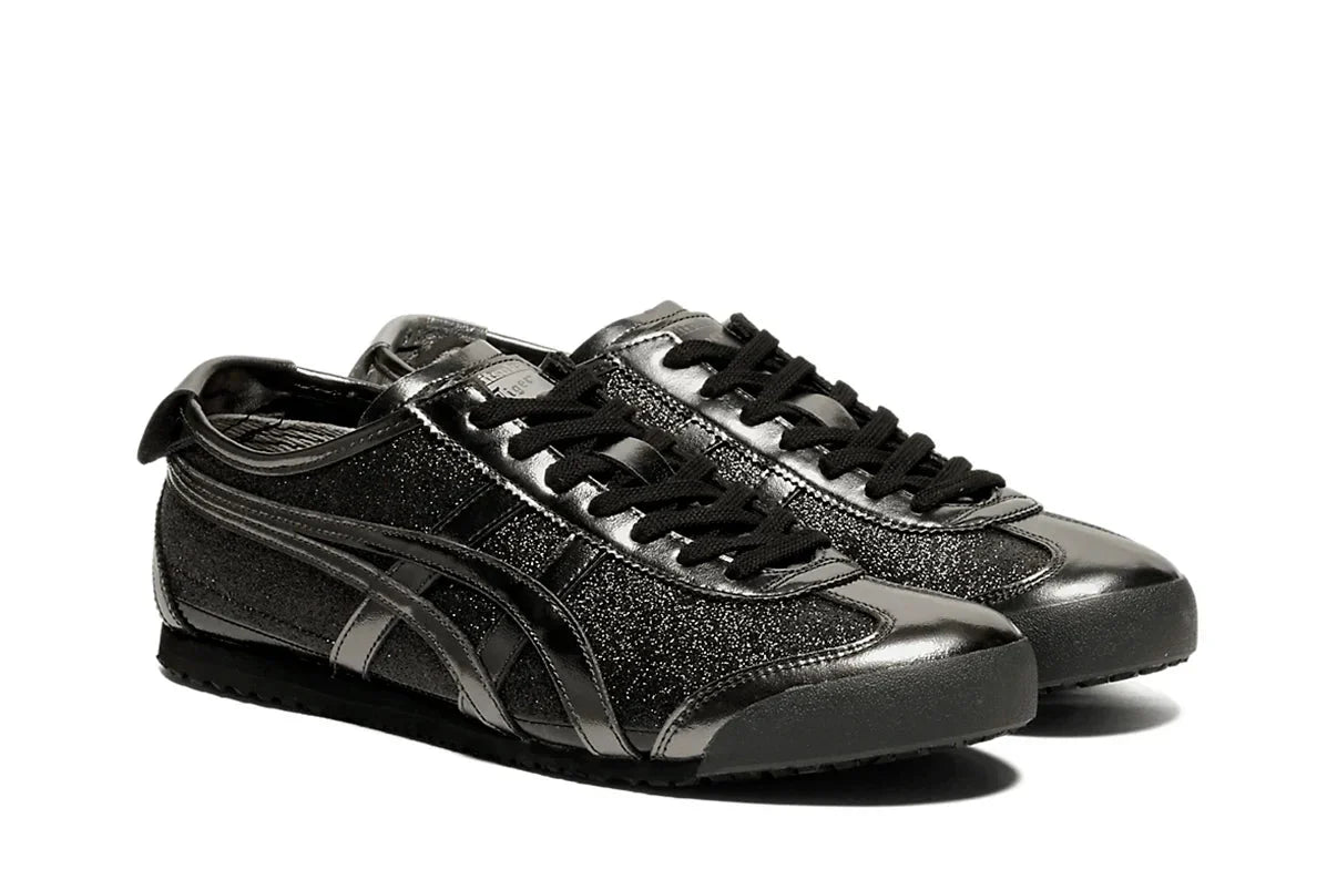 Onitsuka Tiger Mexico 66 Glitter Pack Black Gunmetal Preto - Meireles Sport