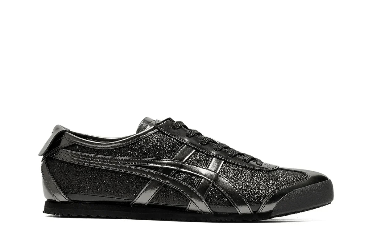 Onitsuka Tiger Mexico 66 Glitter Pack Black Gunmetal Preto - Meireles Sport