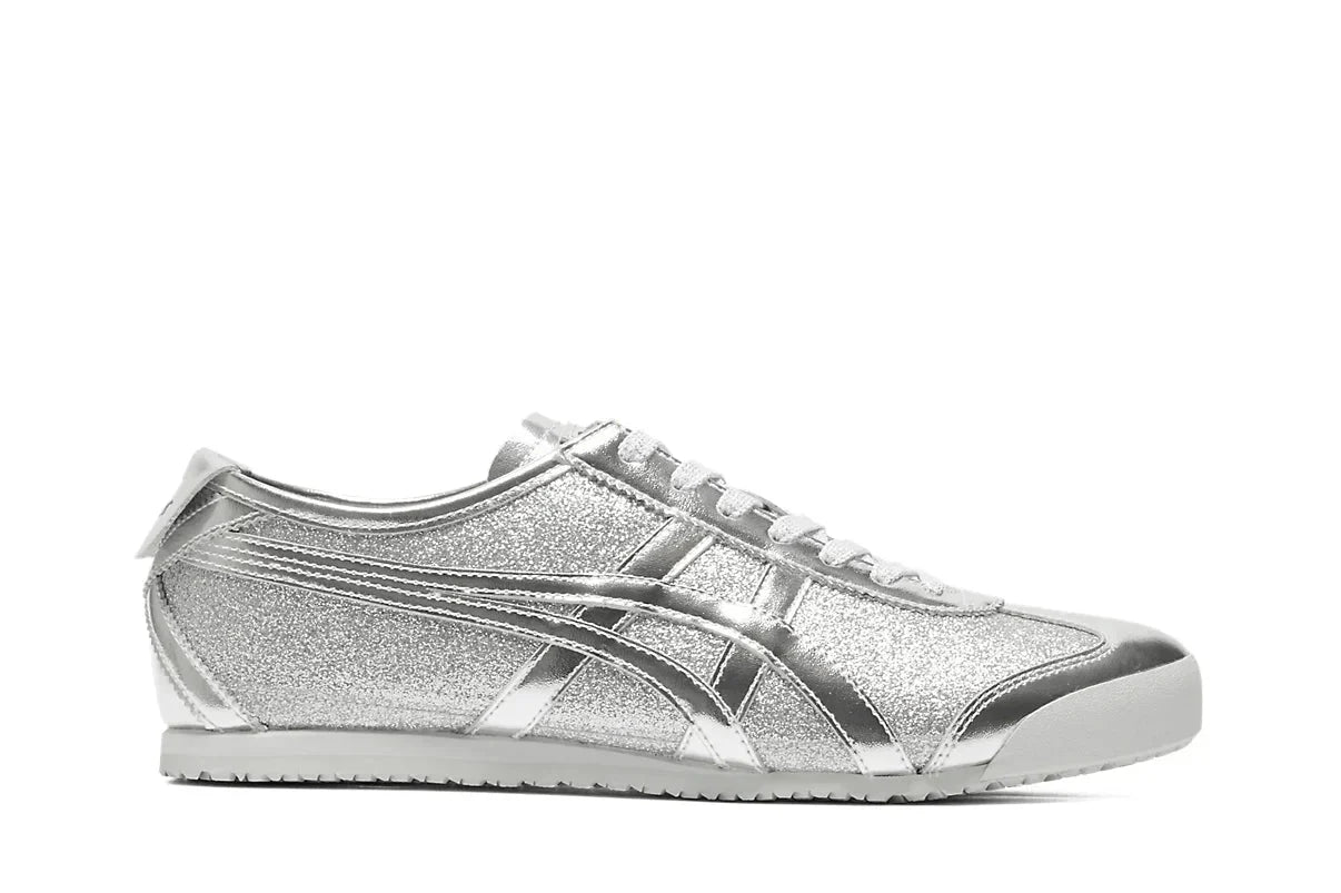 Onitsuka Tiger Mexico 66 Glitter Pack Pure Silver Prateado - Meireles Sport