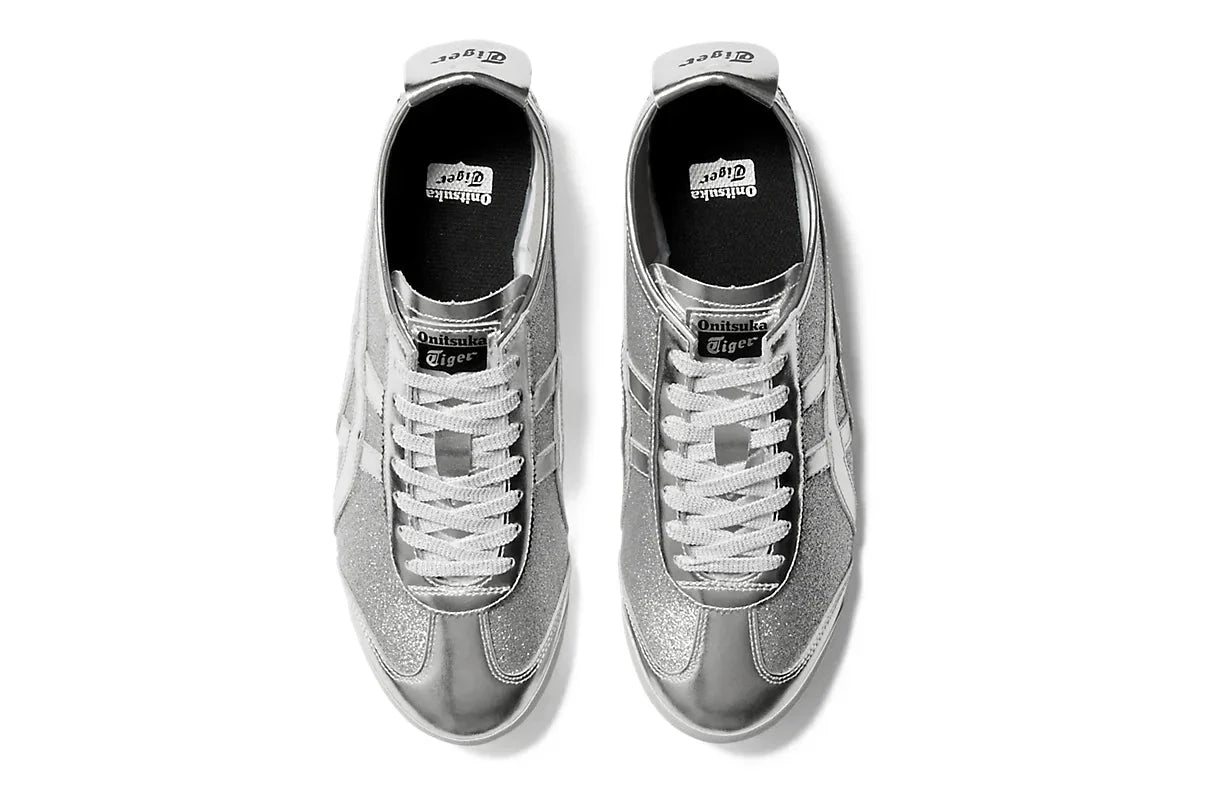 Onitsuka Tiger Mexico 66 Glitter Pack Pure Silver Prateado - Meireles Sport