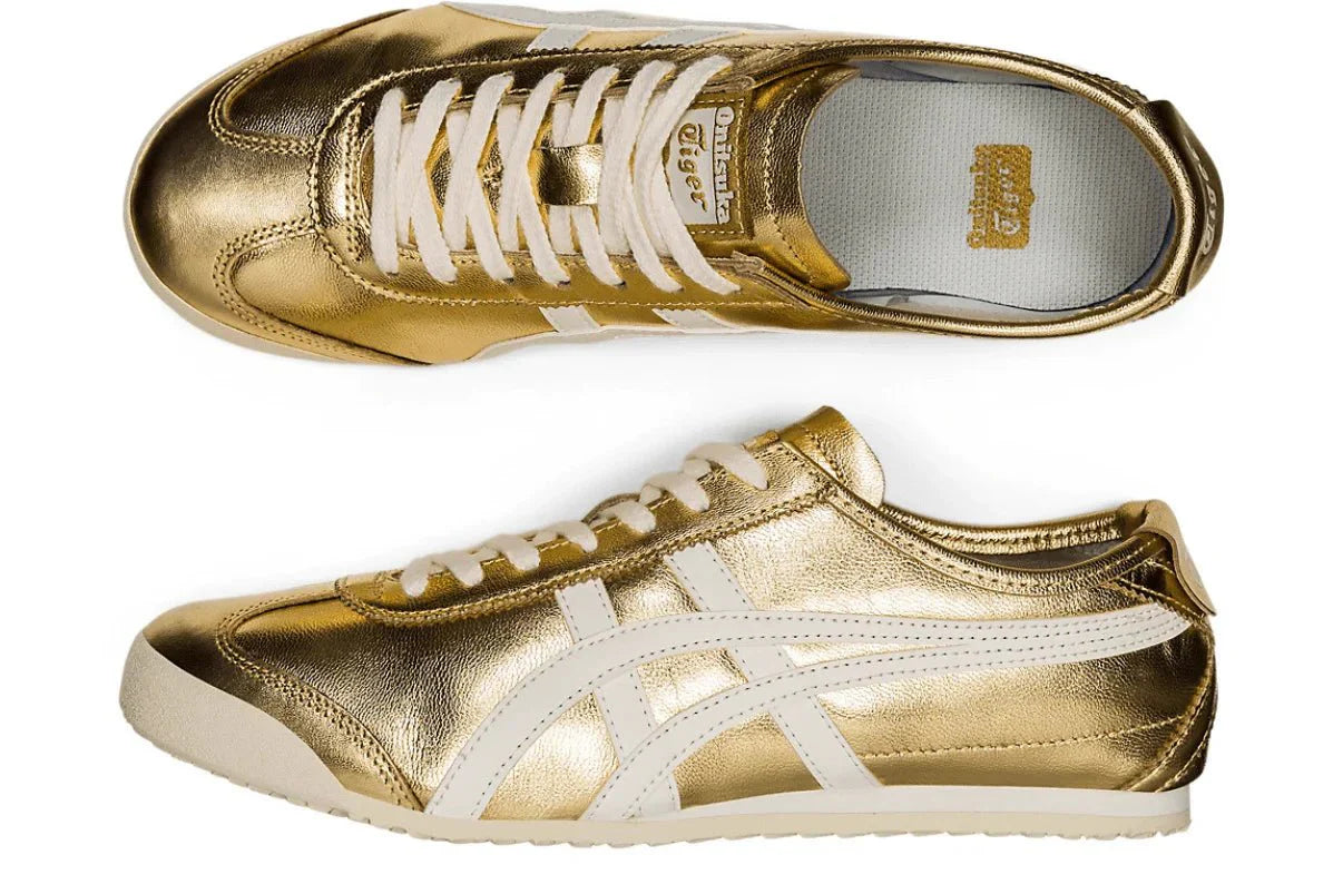 Onitsuka Tiger Mexico 66 Gold White Dourado - Meireles Sport