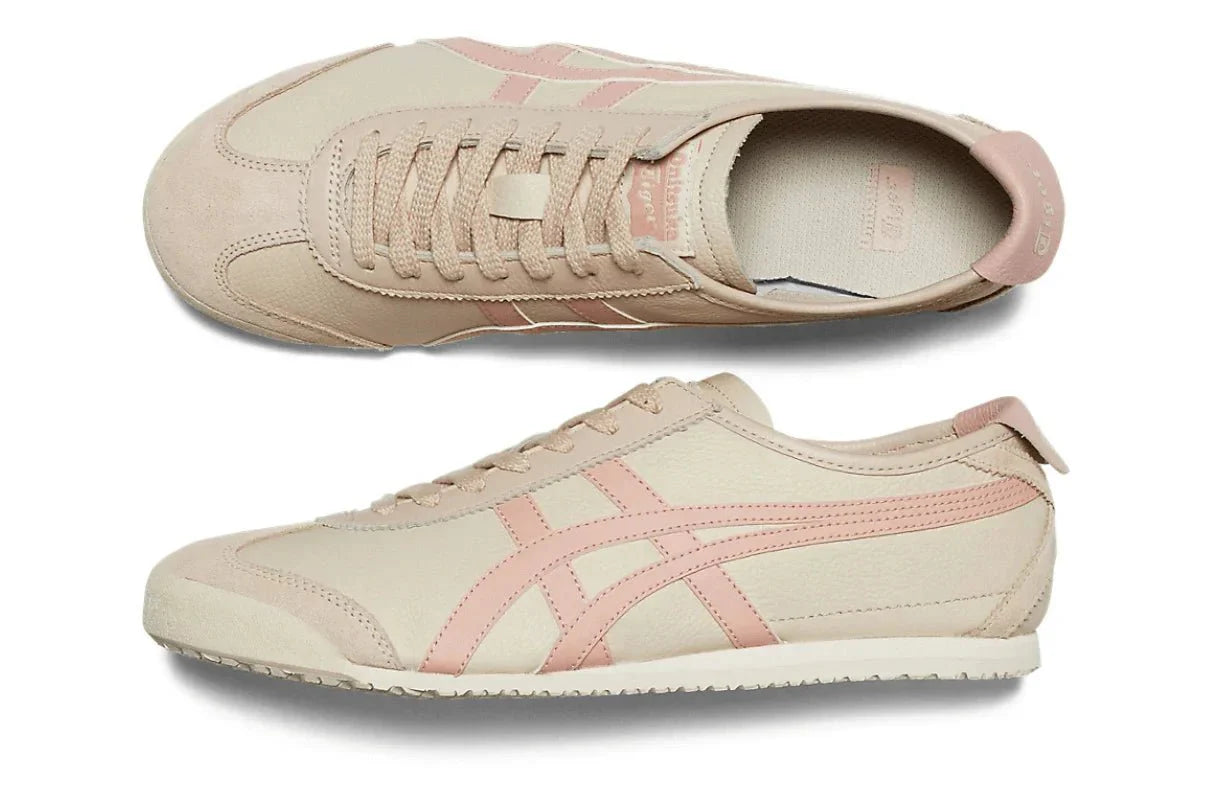 Onitsuka Tiger Mexico 66 Oatmeal Ginger Peach Rosa - Meireles Sport