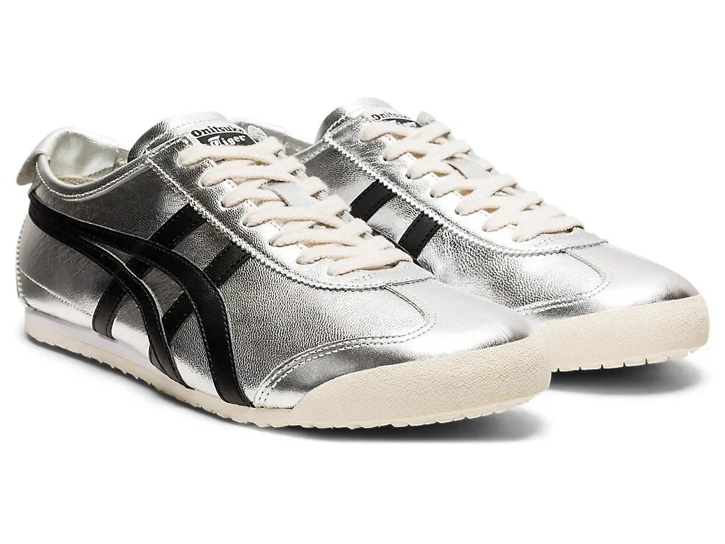 Onitsuka Tiger Mexico 66 Pure Silver Black Cinza - Meireles Sport