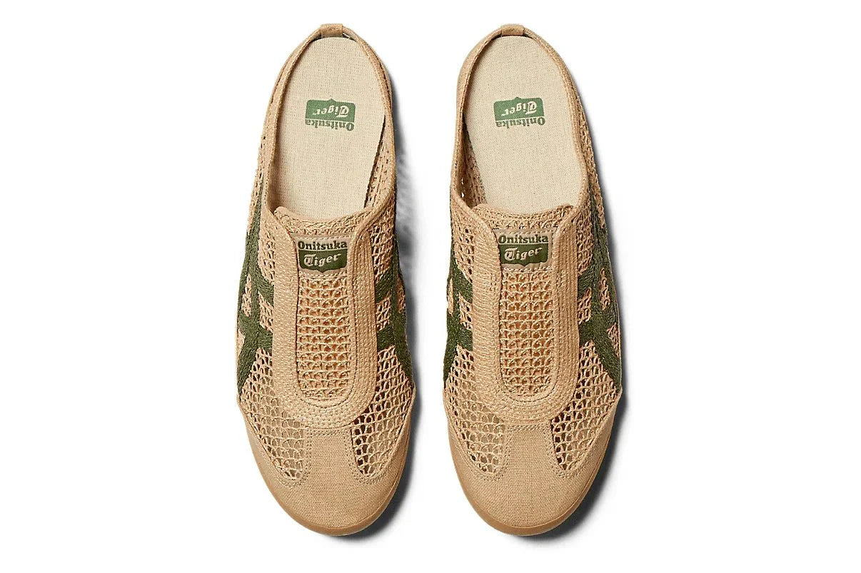 Onitsuka Tiger Mexico 66 Sabot Beige Green Bege - Meireles Sport