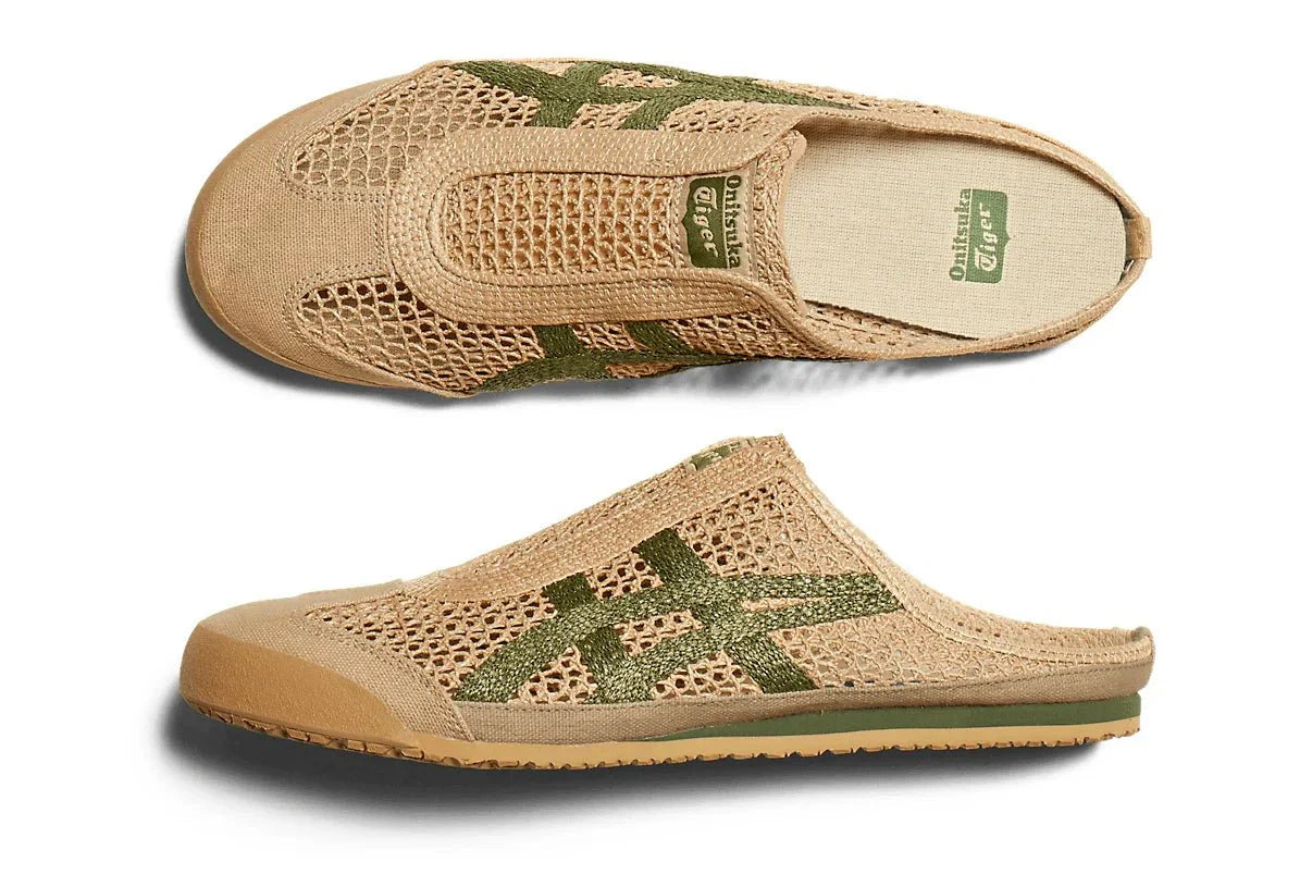 Onitsuka Tiger Mexico 66 Sabot Beige Green Bege - Meireles Sport