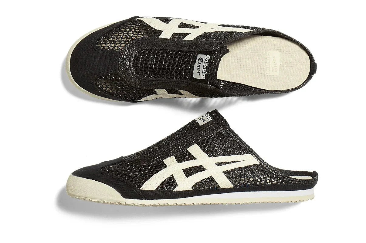 Onitsuka Tiger Mexico 66 Sabot Black Cream Preto - Meireles Sport