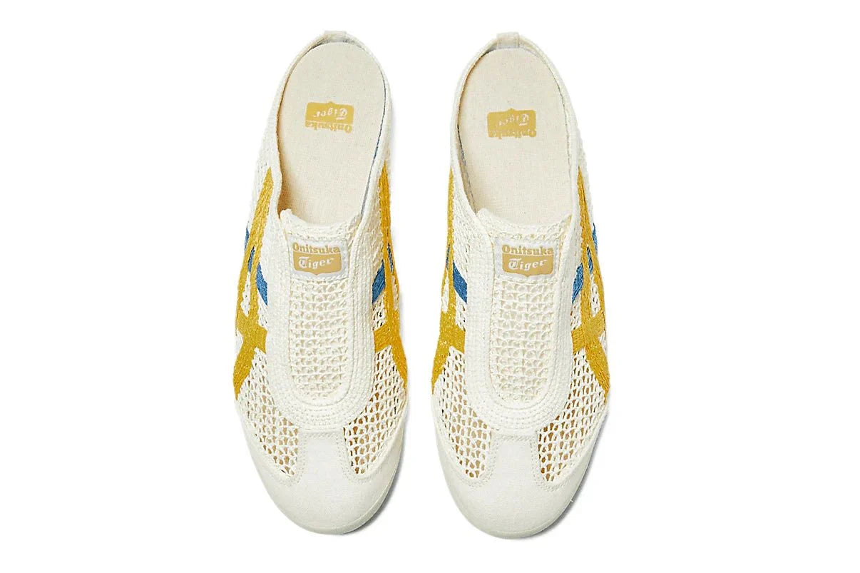 Onitsuka Tiger Mexico 66 Sabot Cream Mustard Bege - Meireles Sport