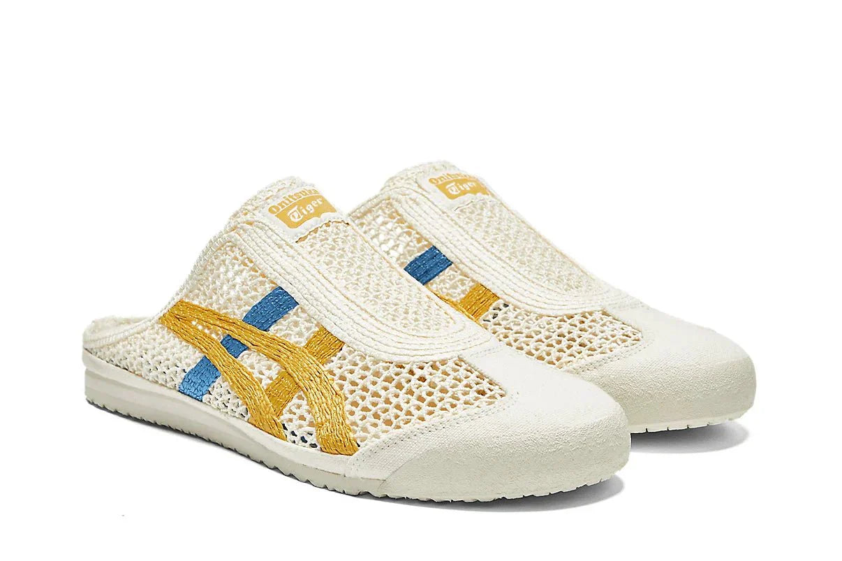 Onitsuka Tiger Mexico 66 Sabot Cream Mustard Bege - Meireles Sport