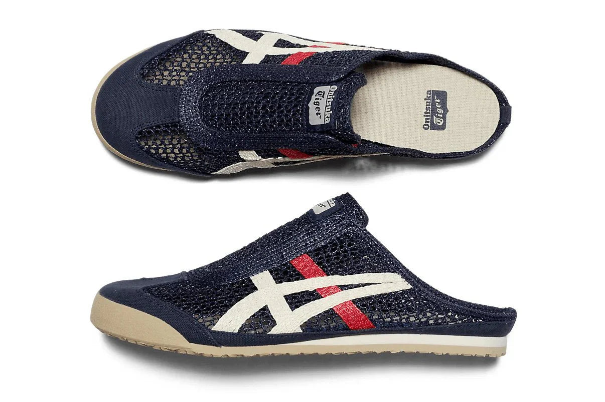 Onitsuka Tiger Mexico 66 Sabot Iron Navy Cream Azul - Meireles Sport